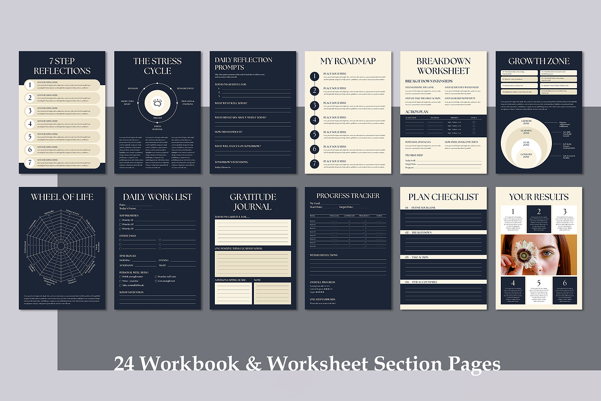 Life Coach Ebook Template | Canva, a Brochure Template by ArtisticLand (Photo 10 of 14)