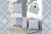 Blue Tartan Plaid Seamless Pattern, a Pattern Graphic by PPEthnicDecorPattern (Thumbnail 2 of 9)
