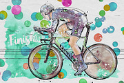 Watercolor Sketch Art, an Action Add-On by Mint Actions (Thumbnail 8 of 12)