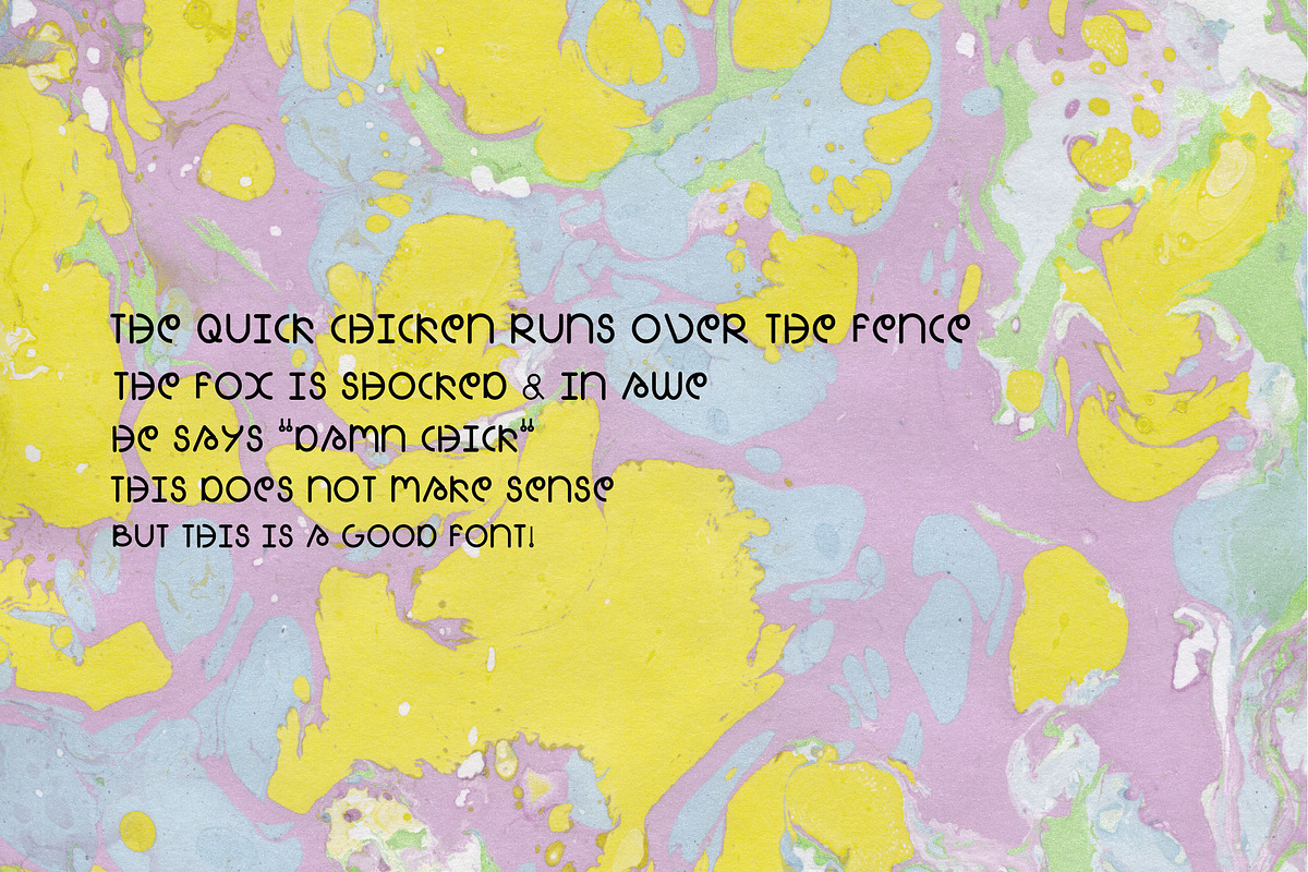 Amoureux de l'art FONT preview 6