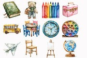 Back to School Elements, an Illustration by Design Market (Thumbnail 3 of 5)