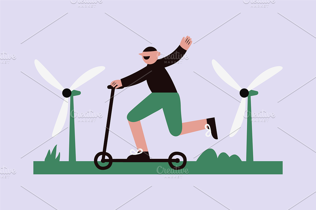 Go Green Illustration, an Object Illustration by Jump Studio (Photo 6 of 10)