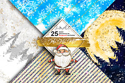 Ho-Ho-Ho christmas seamless patterns, a Pattern Graphic by JuliaStarArt-FantasyHome (Thumbnail 7 of 12)