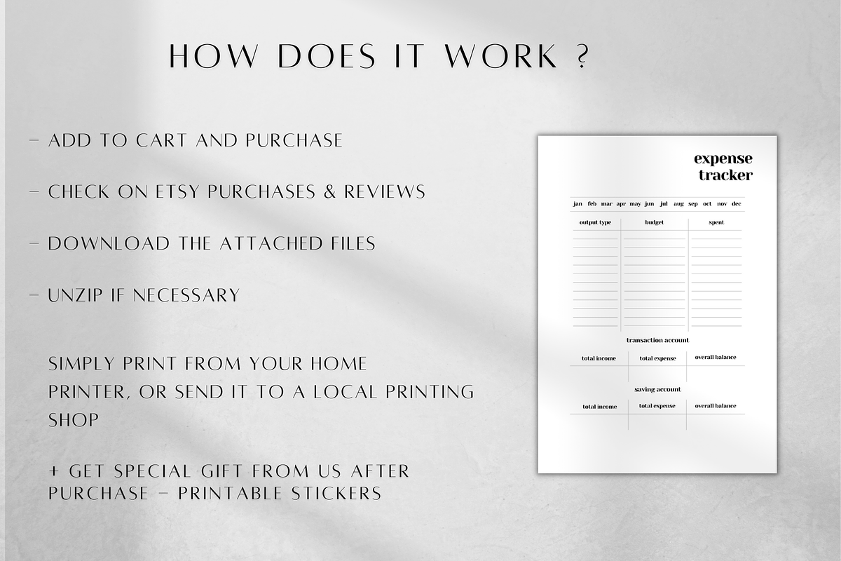 Budget Planner Printable 2024, a Stationery Template by BRANDcontent (Photo 6 of 6)