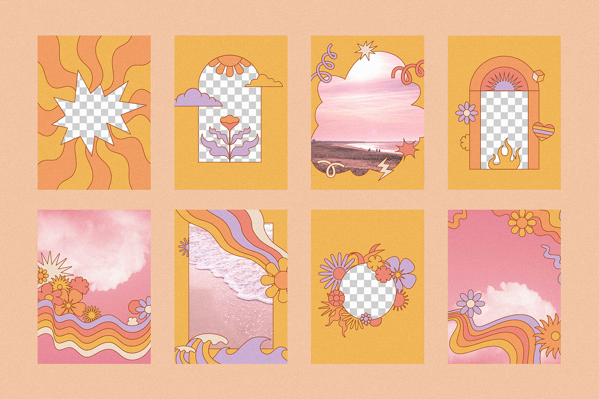 Line art - vector design elements, a Background Graphic by venimo (Photo 4 of 5)