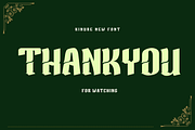 KINURE Blackletter Font, a Blackletter Font by twinstd (Thumbnail 13 of 13)