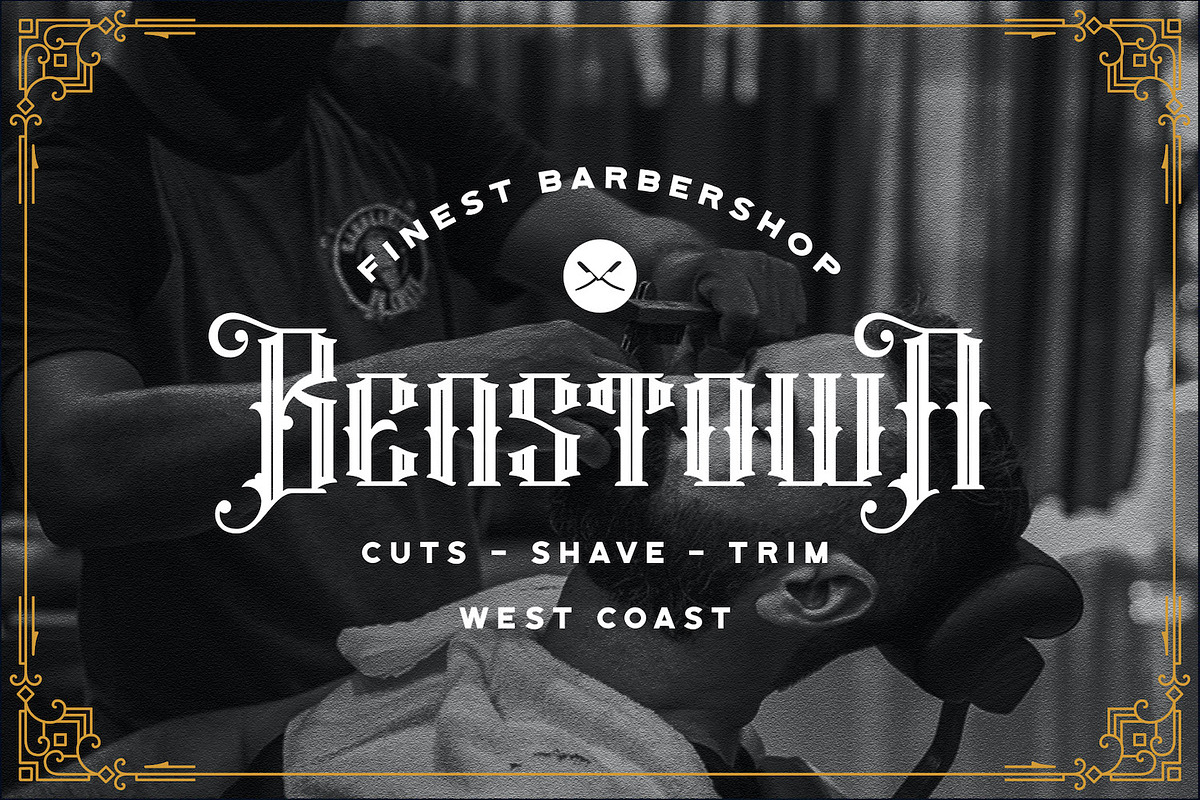 Prastico - Blackletter Font, a Blackletter Font by StringLabs (Photo 4 of 14)