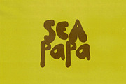 Cowabunga | | Hand Drawn Surf Font, a Handwritten Font by Madeline ODonoghue Design (Thumbnail 4 of 4)