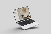 MacBook Pro 14 Mockup, a Mac Mockup by graphicpages (Thumbnail 11 of 15)