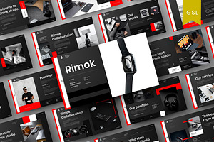 Rimok - Business Google Slide, a Presentation Template by Dens Creative Studio