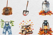 Antique Farming in Autumn Sublimatio, an Illustration by Black Bird Studio (Thumbnail 3 of 6)