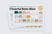 Cheerful Boho Colour Palette Kit, a Palette Add-On by Designer's Kit Co (Thumbnail 1 of 10)