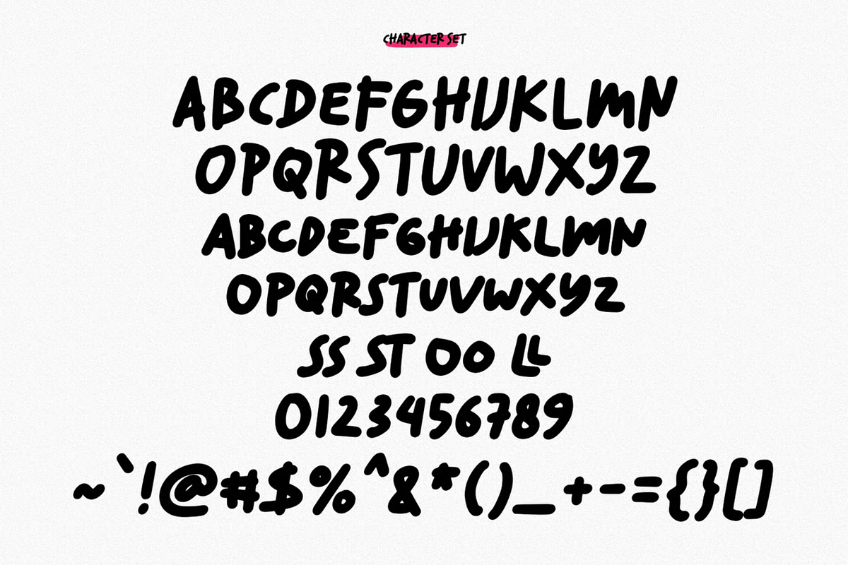 Bumbees Handwritten Font, a Sans Serif Font by MACK 75 (Photo 8 of 10)