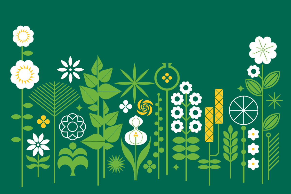 Flowers, a Decorative Illustration by EightHourDay