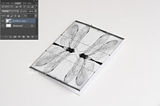 A2 Greeting card mockup psd photo, a Cups & Container Mockup by Leo Flo Mockups (Thumbnail 2 of 7)