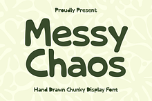 Messy Chaos – Playful Chunky Display