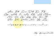Tedless Handwritten Font, a Script Font by freeject.net (Thumbnail 5 of 5)