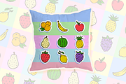 Fruit Vector Sticker Pack, an Object Graphic by Mangustudio (Thumbnail 3 of 3)
