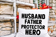 Husband Father Protector Hero, a Graphic by crative8112 (Thumbnail 3 of 3)