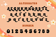 Groovy Chunk - Retro Display Font, a Symbol Font by AnningArts (Thumbnail 7 of 7)