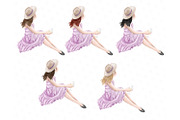 Picnic clipart, spring illustration, a Food Illustration by Collart Studio (Thumbnail 3 of 8)