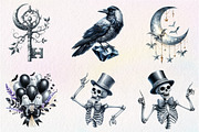Sliver Halloween Clipart, an Illustration by CreationArt (Thumbnail 2 of 5)