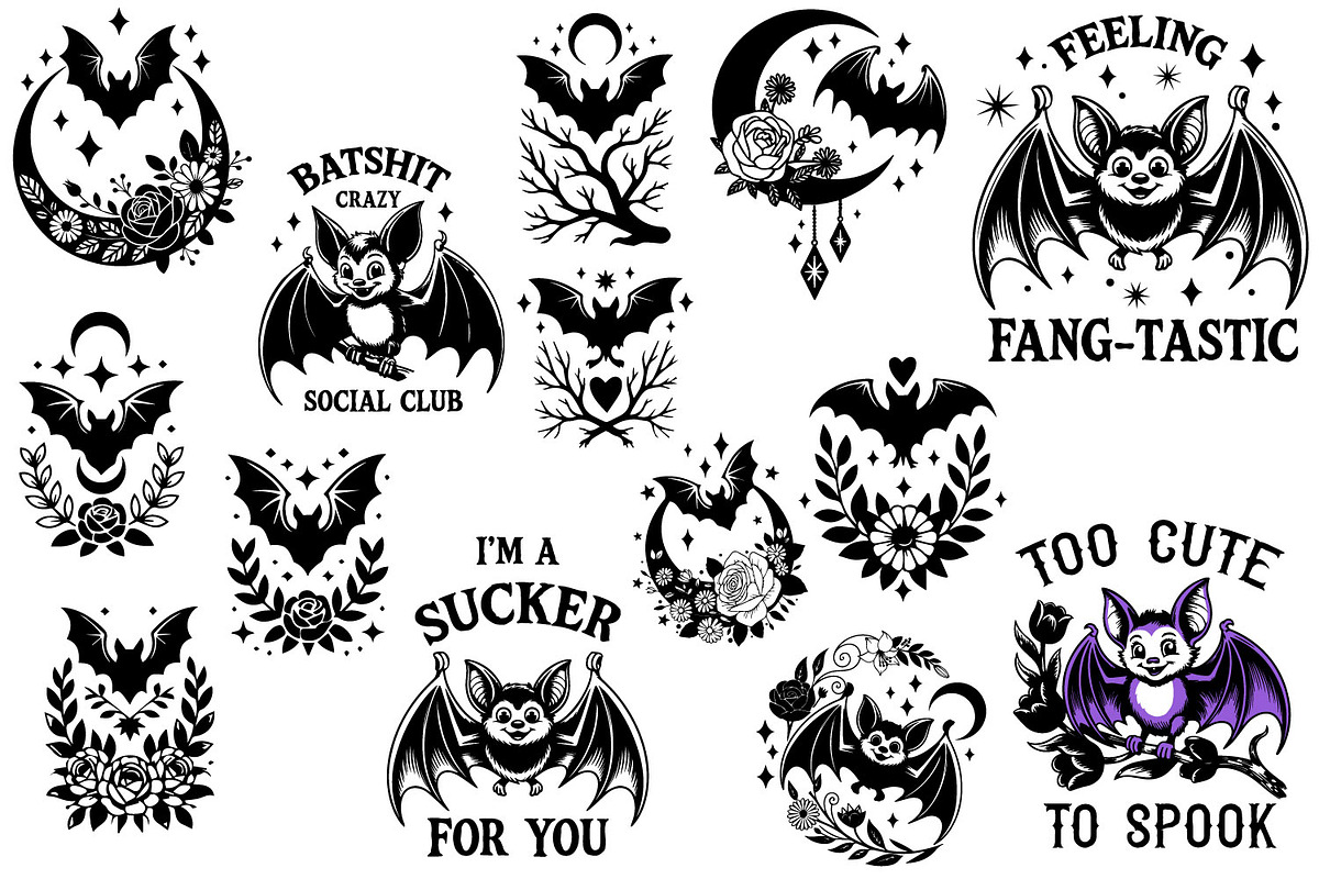 MEGA Halloween Bundle 558 items, a Seasonal Illustration by TatianaCociorva (Photo 12 of 12)