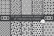 10 celtic patterns. Package 2, a Pattern Graphic by Guten Tag Vector (Thumbnail 1 of 3)
