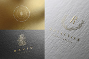 50 Botanical Floral Logos, a Branding & Logo Template by Graphicdome (Thumbnail 8 of 10)