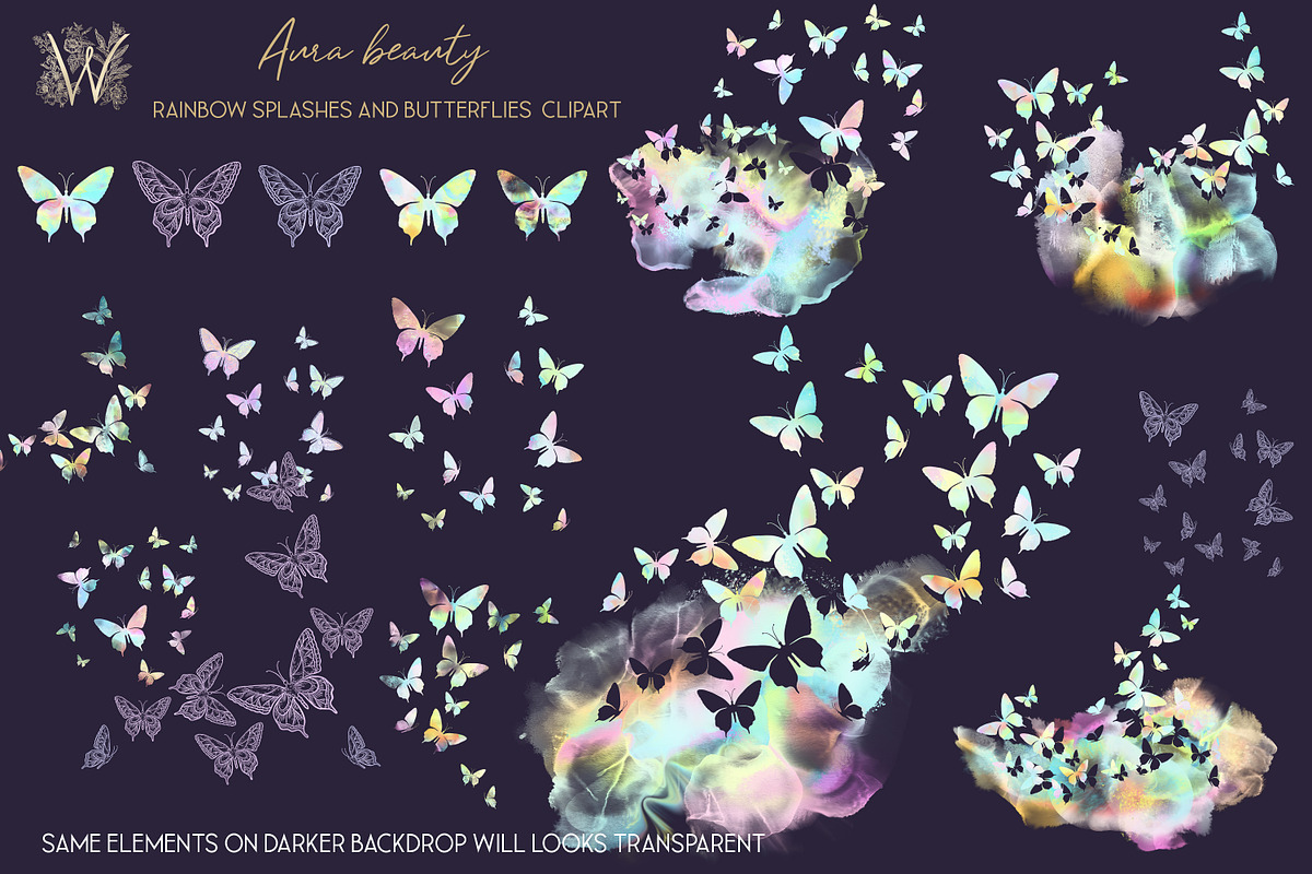 Aura Beauty, Abstract Rainbow, a Texture Graphic by WonderWonder (Photo 5 of 10)
