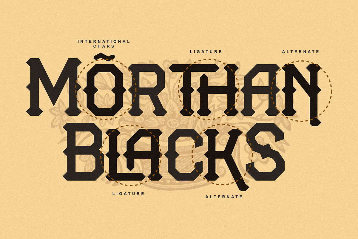 Morthan Blacks Display Typeface, a Serif Font by Storytype Studio (Photo 9 of 15)