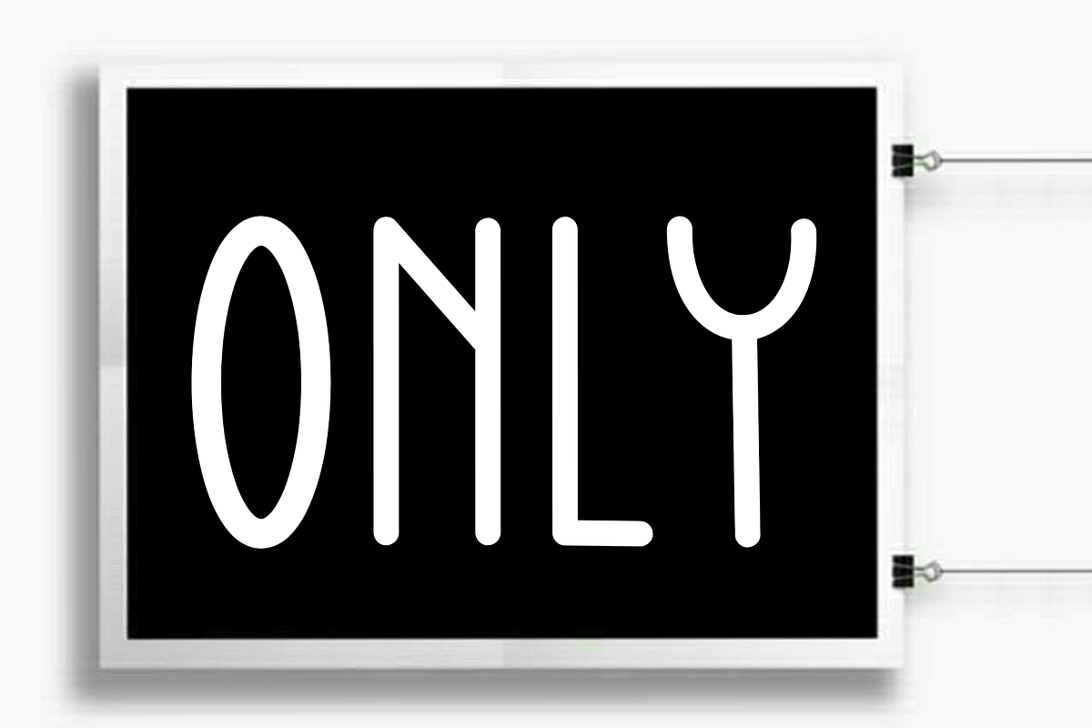 Simple Sometime, a Sans Serif Font by FreshTypeINK (Photo 2 of 8)
