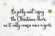 Christmas Holiday, a Script Font by Mozatype (Thumbnail 6 of 9)