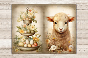 Rustic Easter Junk Journal Pages, a Seasonal Illustration by GlamArtZhanna (Thumbnail 10 of 10)