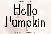 Hello Pumpkin, a Script Font by FreshTypeINK (Thumbnail 1 of 7)