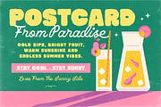 Bigman Smallman Funky Retro Font Duo, a Script Font by Letterhend Studio (Thumbnail 4 of 11)