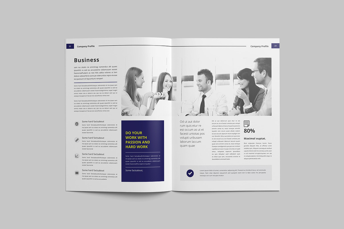 Proposal Business Brochure, a Brochure Template by Tanber Hossen (Photo 12 of 14)