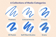 Color Magic Procreate Brushes 42x, a Brush Add-On by Esther Nariyoshi (Thumbnail 3 of 10)