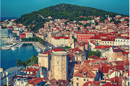 View to Split, Croatia, an Architecture Photo by Nature and travel