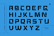 Modern Sport - Techno Logo Font, a Sans Serif Font by Nirmana Visual (Thumbnail 6 of 10)