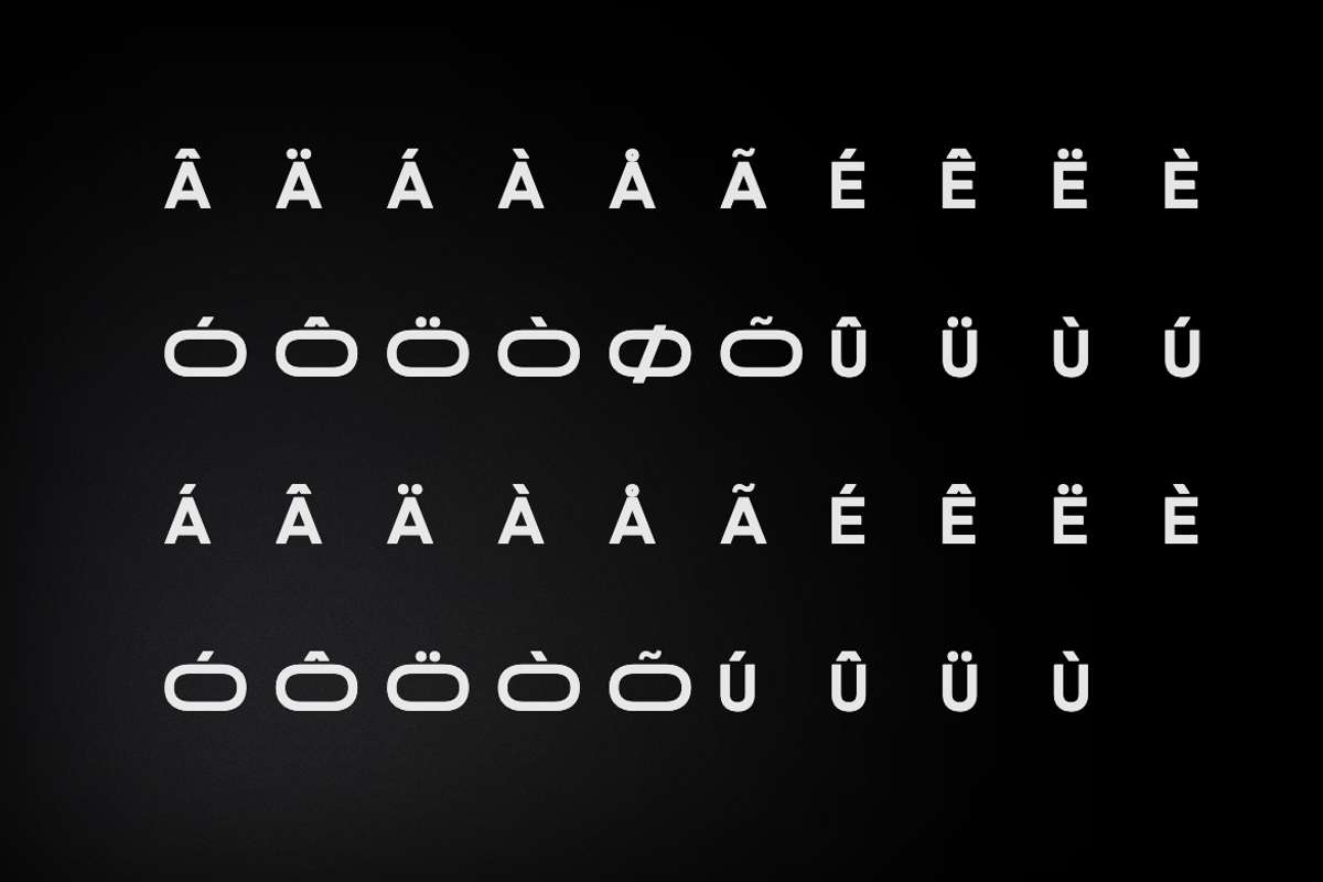 Xorien - Futuristic Display Font, a Sans Serif Font by Webhance Studio (Photo 3 of 10)