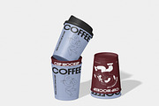 Paper Coffee Cup, a Cups & Container Mockup by Unerispace (Thumbnail 3 of 6)
