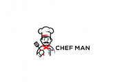 Chef Man Logo, a Branding & Logo Template by Logocreative (Thumbnail 1 of 2)