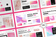 Creative Social Media Agency, a Presentation Template by FIBRINOSÄ (Thumbnail 1 of 7)