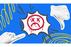 Bad mood contemporary composite, an Object Illustration by Tati_Kli