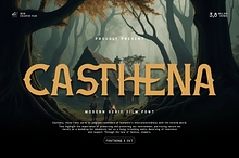 Casthena - Modern Serif Film Font