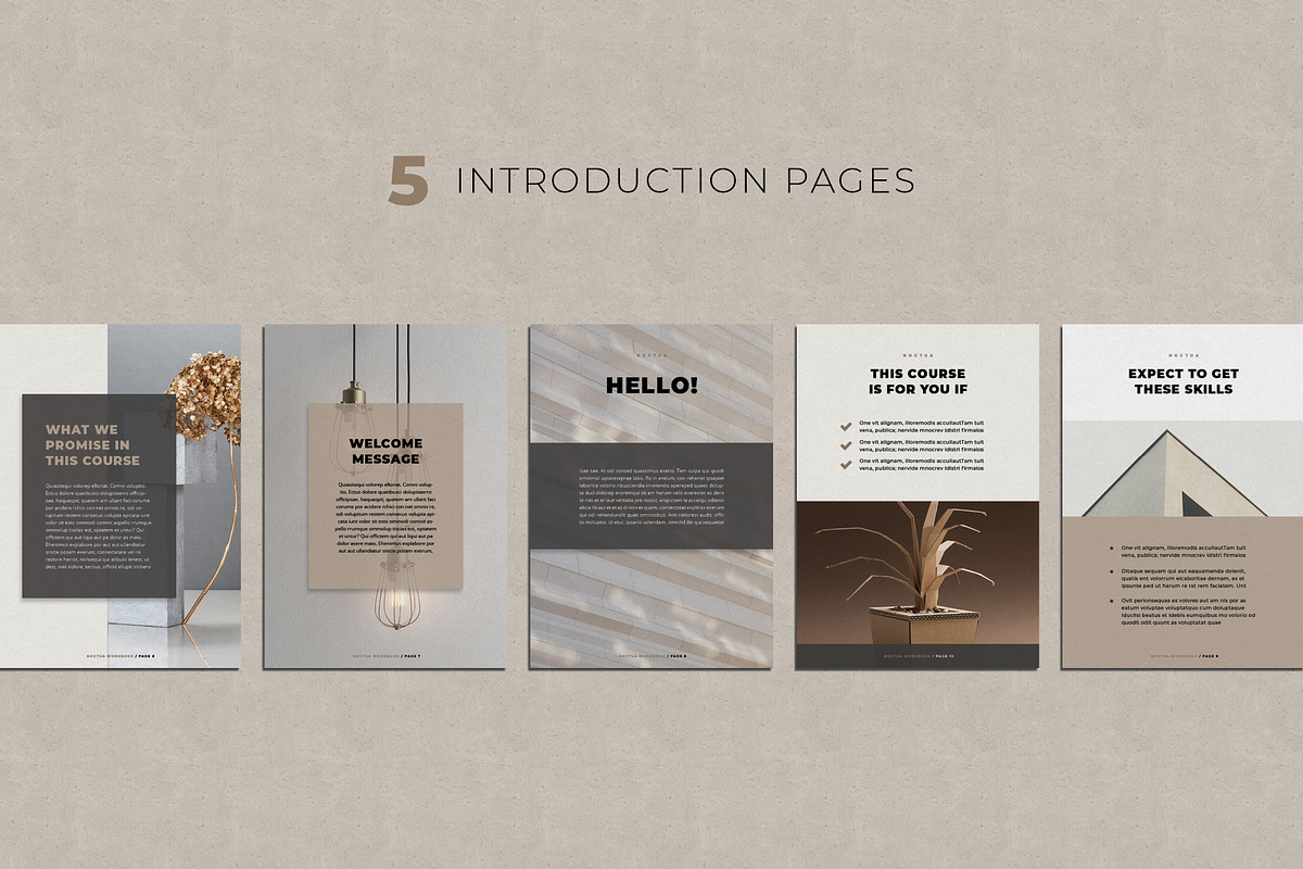 Noctua Workbook Template, a Brochure Template by SlideStation (Photo 9 of 18)