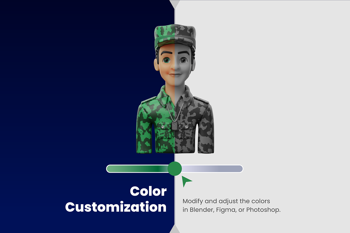 3D Character (Professions) Icon Set, a Characters & Person 3D Model by Flat Icons (Photo 2 of 8)