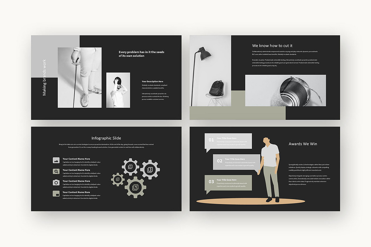 Kesa : Creative Pitch Powerpoint, a Presentation Template by Punkl Camp (Photo 14 of 16)