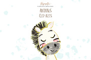 Animals cliparts, an Animal Illustration by TheHappyGiftArt (Thumbnail 2 of 6)